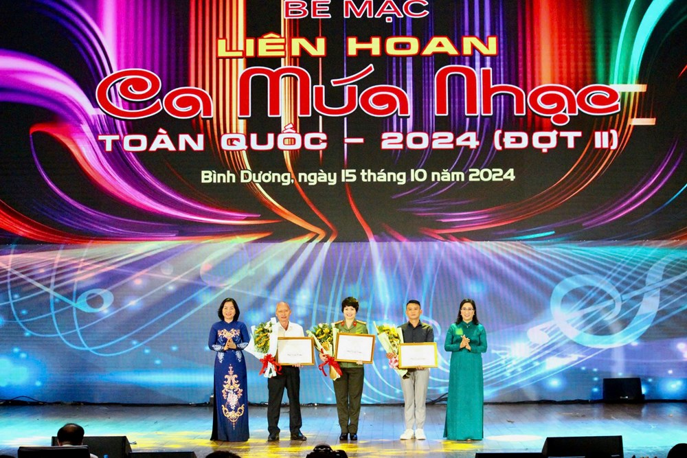 Bế mạc Liên hoan Ca Múa Nhạc toàn quốc năm 2024