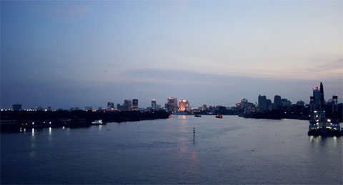 Cảnh đẹp ven sông Sài Gòn