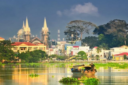 Cảnh đẹp ven sông Sài Gòn