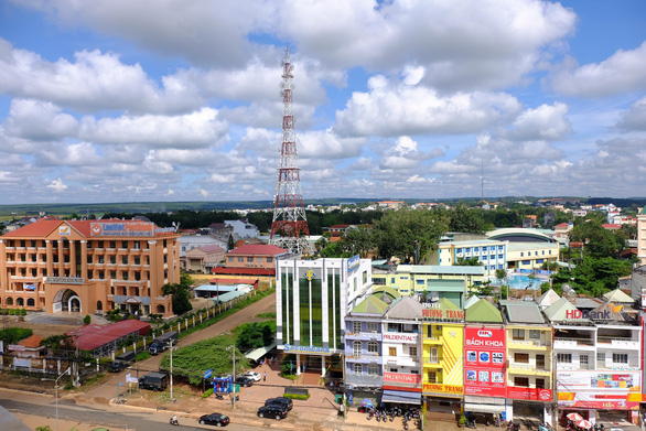 Dong Xoai town has official upgraded to Dong Xoai City directly under Binh Phuoc province