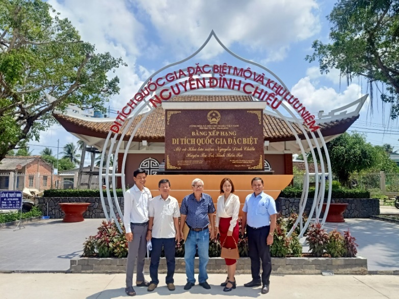 Thẩm định “Điểm du lịch tiêu biểu Đồng bằng sông Cửu Long năm 2023” tại Bến Tre