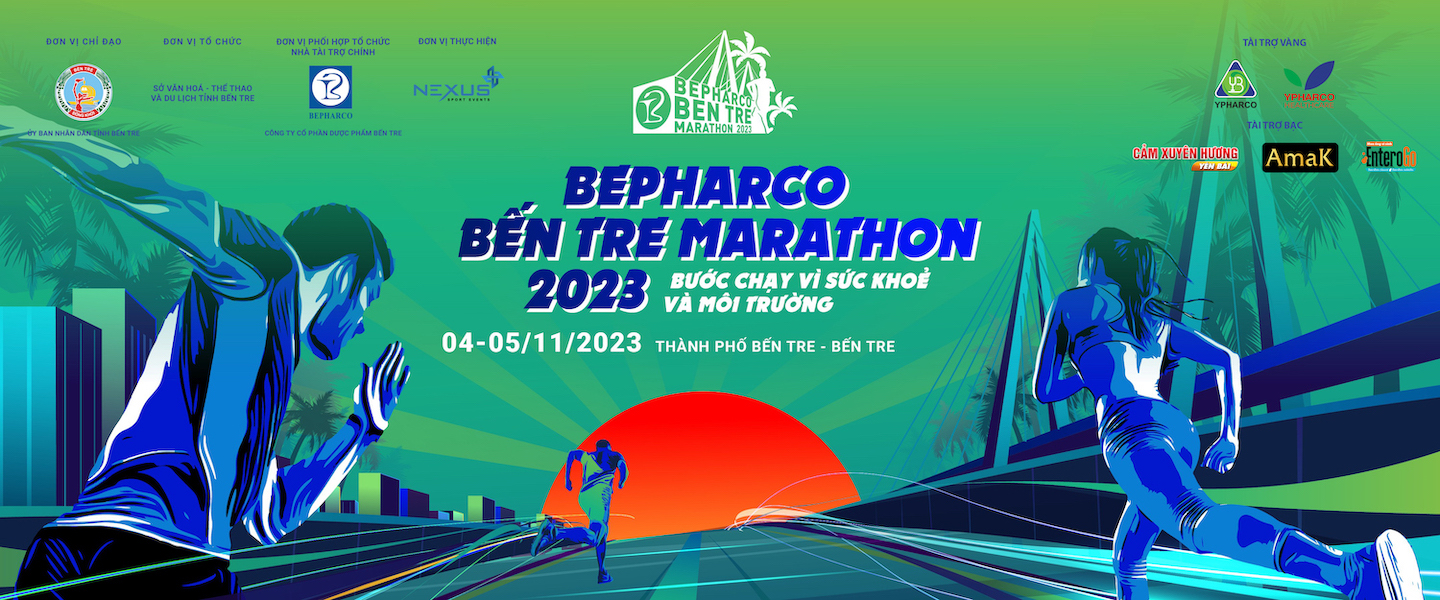 Bepharco Ben Tre Marathon 2023 (November 4 - November 5, 2023) at Ben Tre City Square