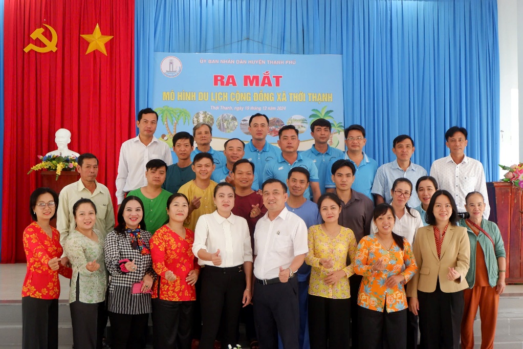Thạnh Phú Ra Mắt Mô Hình Du Lịch Cộng Đồng  Xã Thới Thạnh