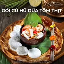 Gỏi cụ hủ Tôm thịt