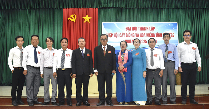 Tổ chức Đại hội thành lập Hiệp hội Cây giống và Hoa kiểng tỉnh Bến Tre, nhiệm kỳ 2025 - 2030 