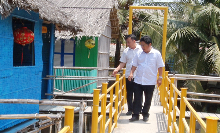 Khảo sát du lịch tại huyện Thạnh Phú