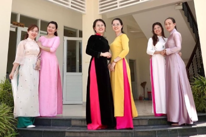 Binh Thuan women respond to Ao Dai Week 2024