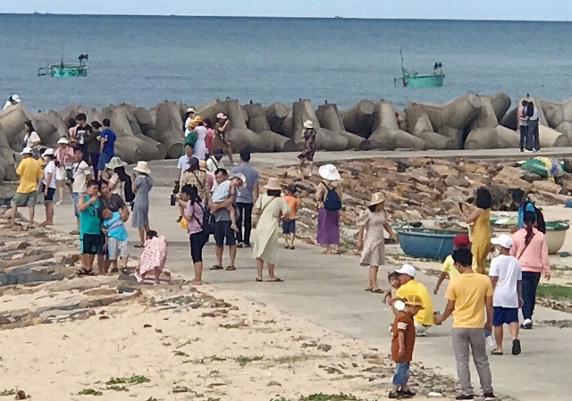 The number of visitors to Binh Thuan increased sharply in May