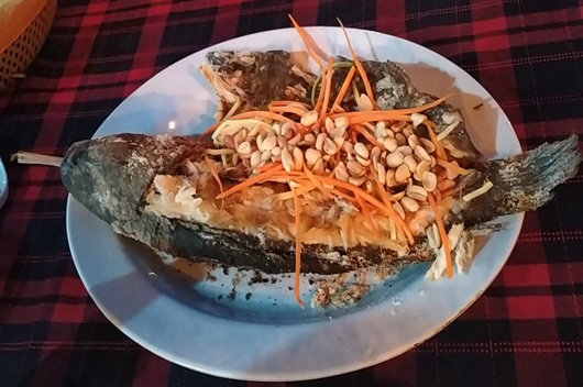 Cá Tràu Nướng
