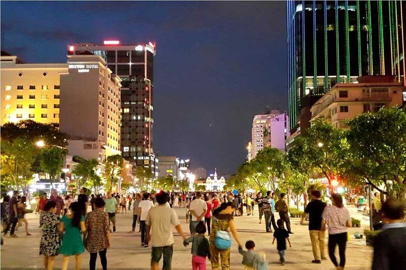 Thành phố Hồ Chí Minh nghiên cứu mở thêm phố đi bộ