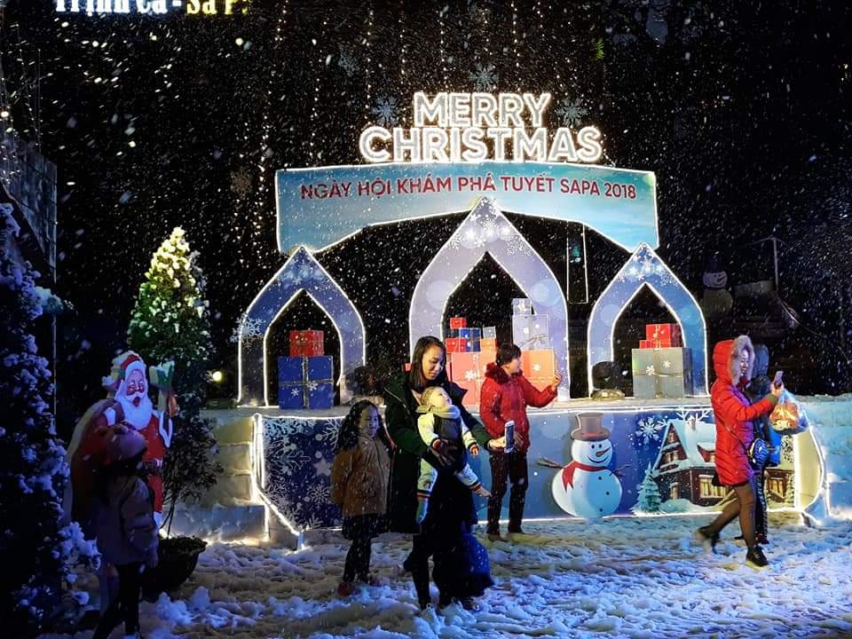 Chương trình Lễ hội mùa đông” Sa Pa thiên đường tuyết rơi”