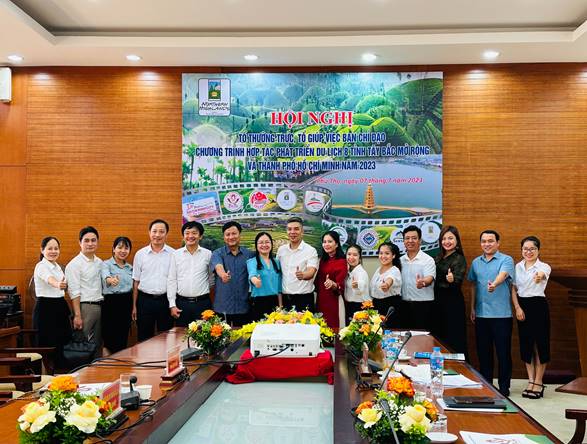 Hội nghị tổ chức thường trực, tổ giúp việc ban chỉ đạo chương trình hợp tác phát triển du lịch 8 tỉnh  Tây Bắc mở rộng và thành phố Hồ Chí Minh năm 2023