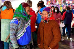 Bac Ha Market on Lunar new year