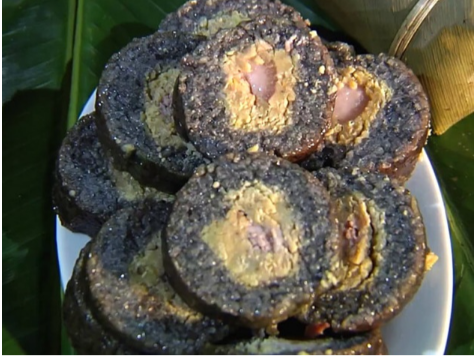 Speciality  local foods of ethnic group in Sapa in the lunar new year