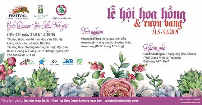 Rose Festival - Wine at Hoang A Tuong Palace