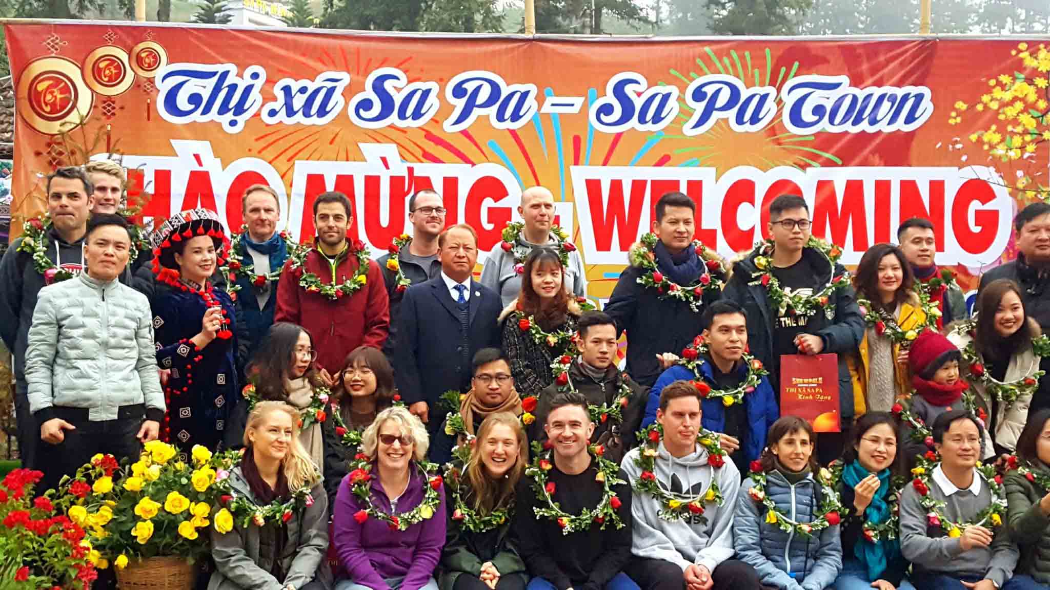 Sa Pa, Lao Cai welcomes the first group of tourists in 2021
