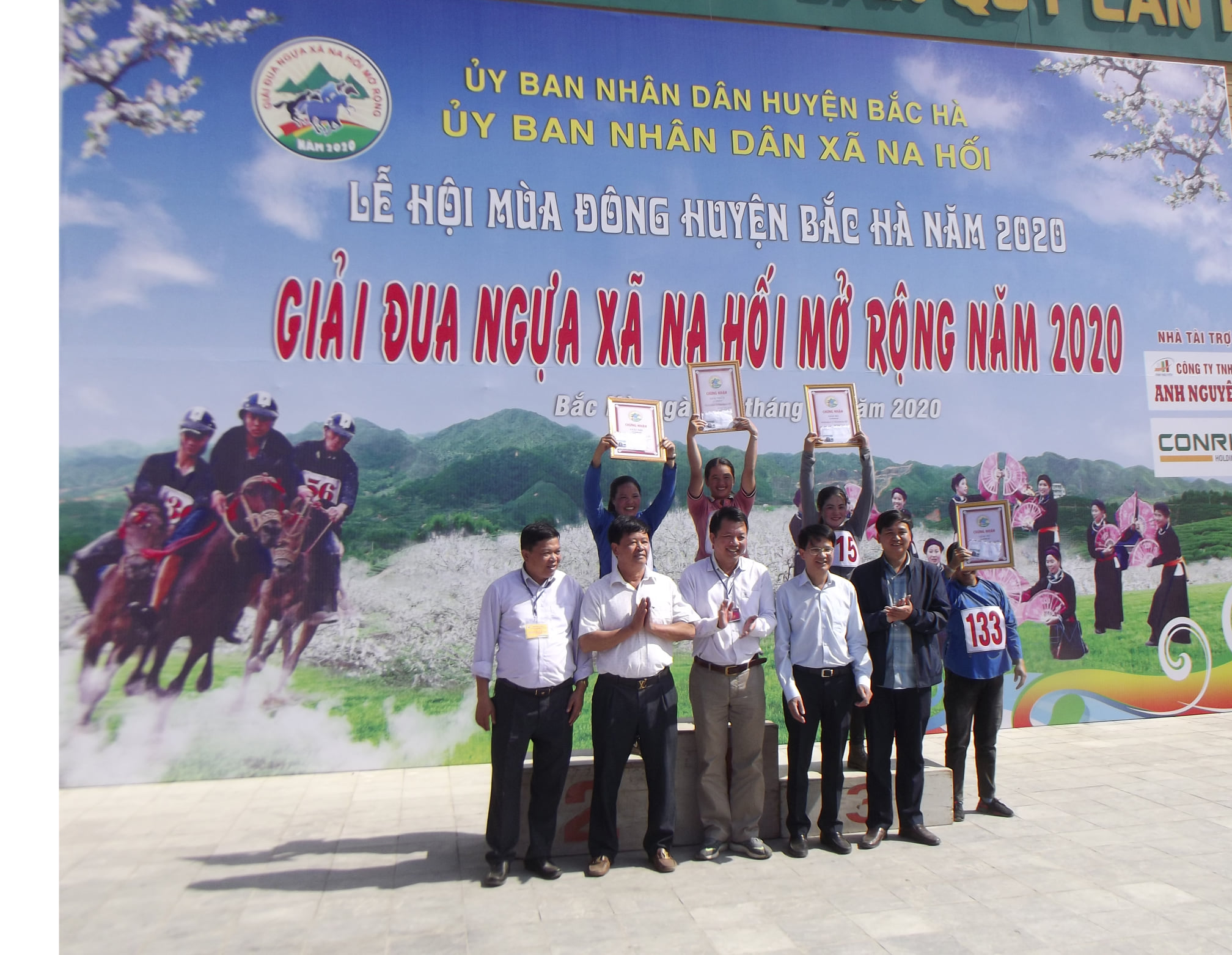 Results of the 1st Na Hoi Open Commune Horse Race - Bac Ha Winter Festival 2020