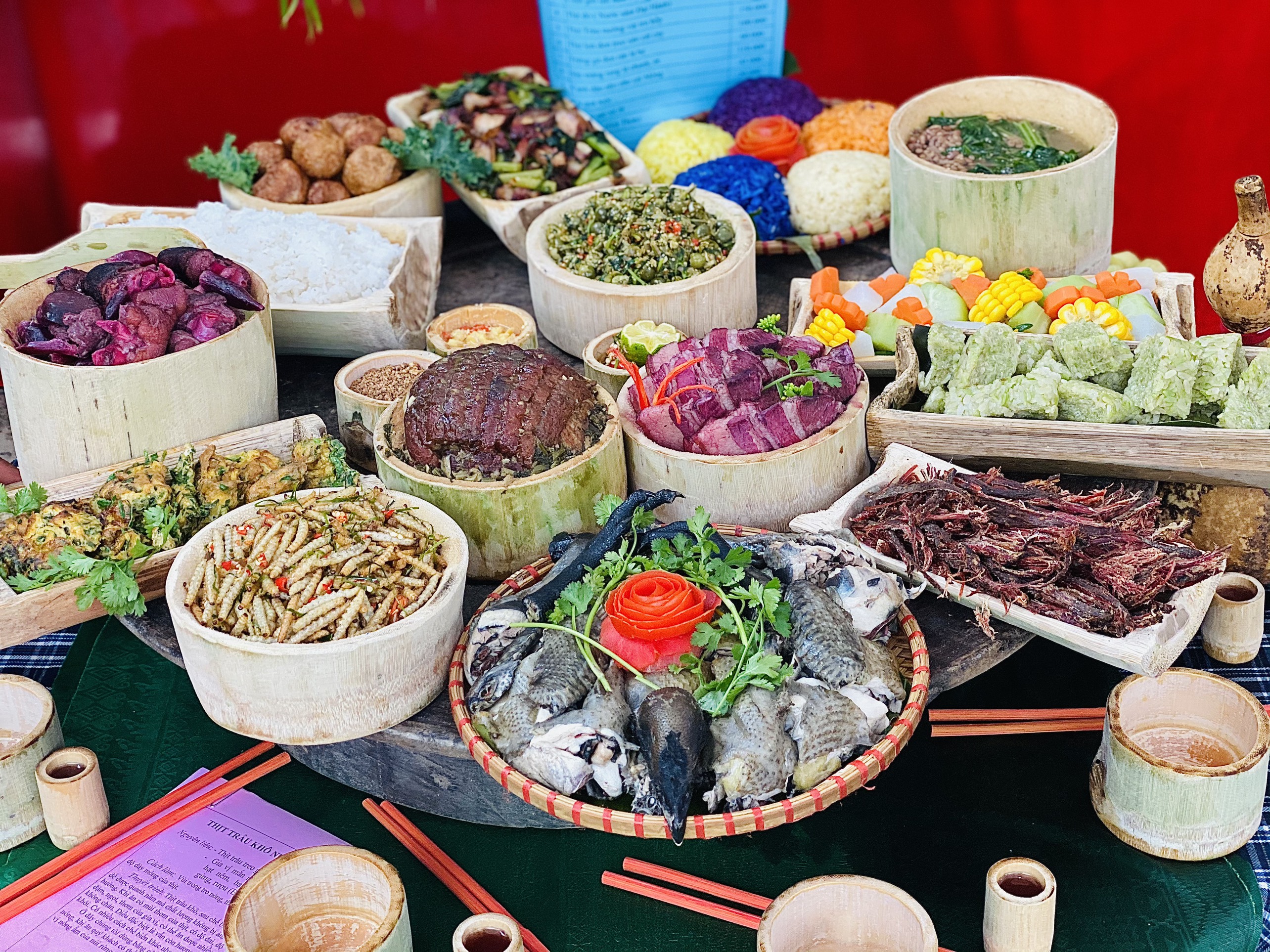 Hội thi ẩm thực “mâm cơm Bắc Hà” cơ hội quảng bá đặc sản Bắc Hà