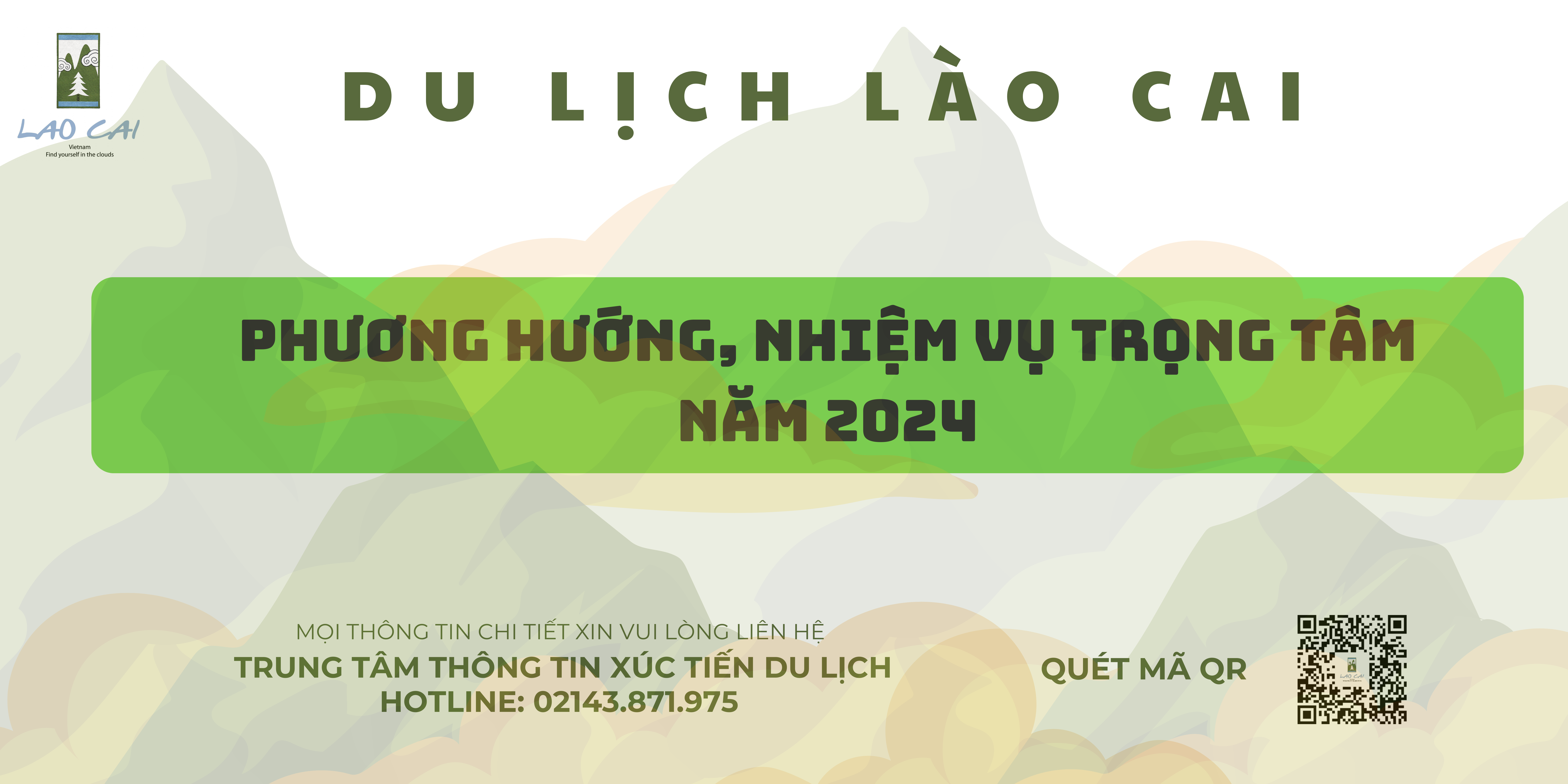 [INFOGRAPHIC] Phương hướng, nhiệm vụ trọng tâm của Du lịch Lào Cai năm 2024 