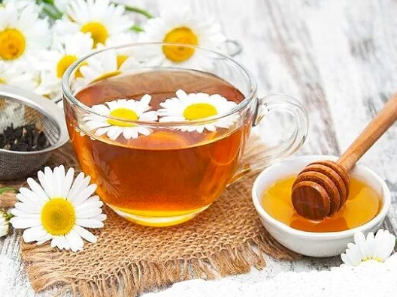 菊花蜂蜜茶