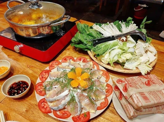 Silver Waterfall Sturgeon Hotpot