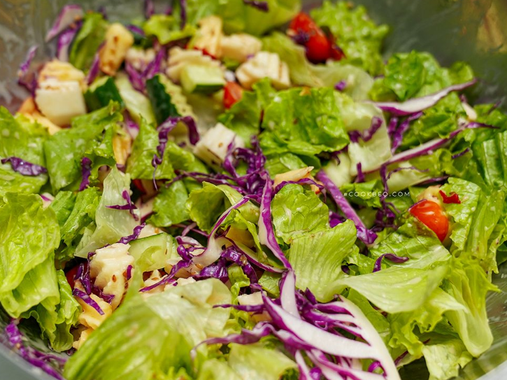 salad rau trộn