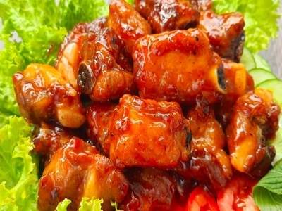 Sweet and sour pork ribs