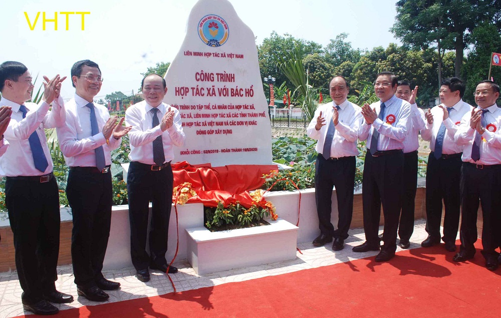 Khánh thành công trình “Hợp tác xã với Bác Hồ” tại Kim Liên