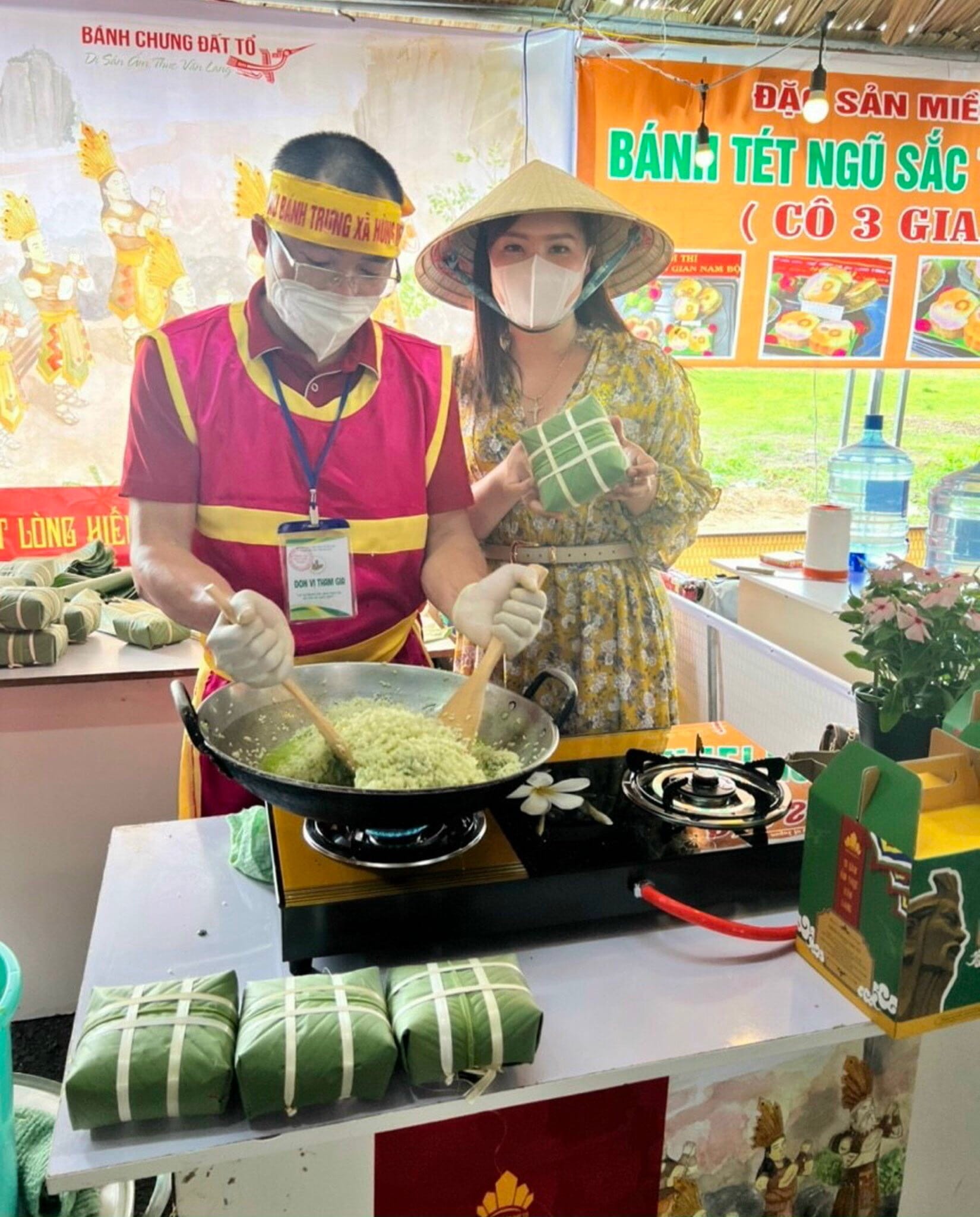 Quảng bá văn hóa ẩm thực Phú Thọ tại lễ hội bánh dân gian Nam Bộ năm 2022