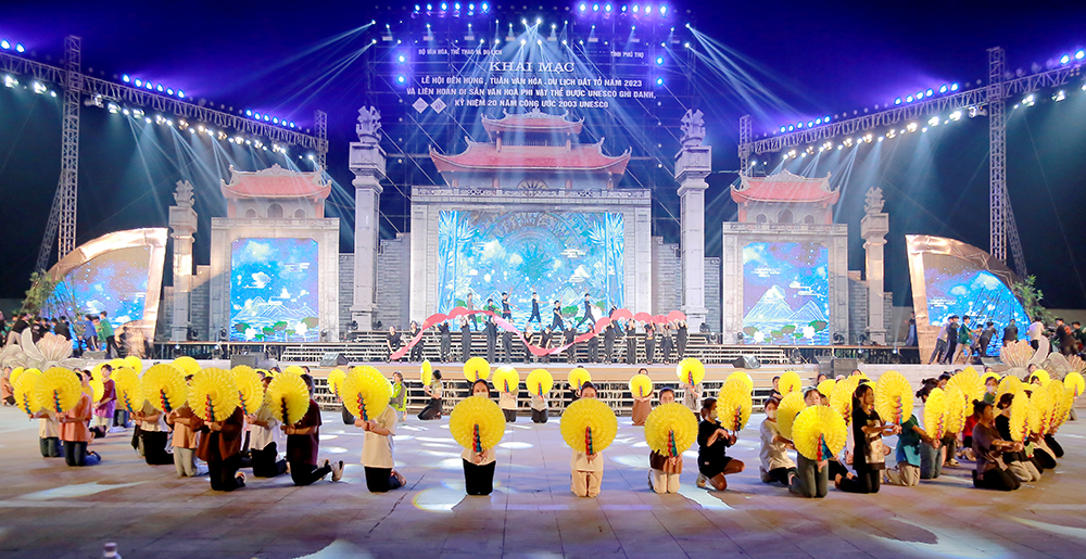 Phú Thọ: long trọng tổ chức chương trình khai mạc Lễ hội Đền Hùng và Tuần Văn hóa - Du lịch Đất Tổ 2023
