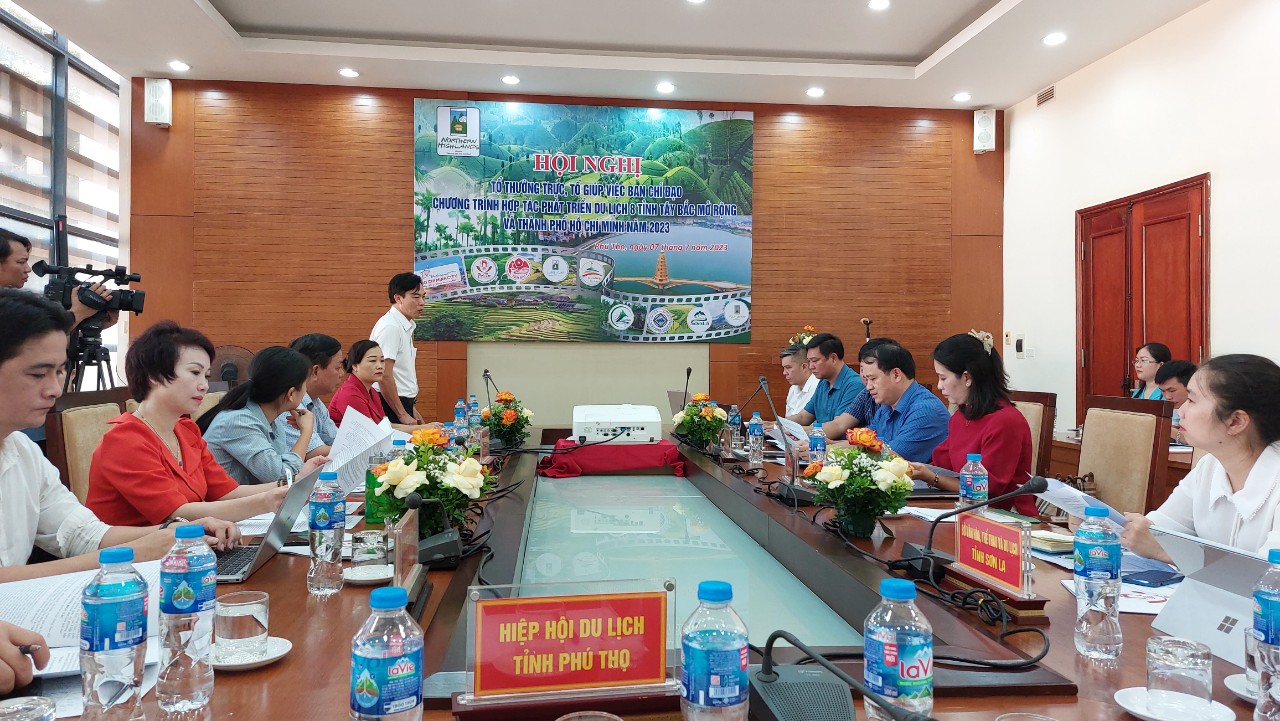 Hội nghị Tổ thường trực, Tổ giúp việc Ban chỉ đạo nhóm hợp tác phát triển du lịch 08 tỉnh Tây bắc mở rộng và thành phố Hồ Chí Minh