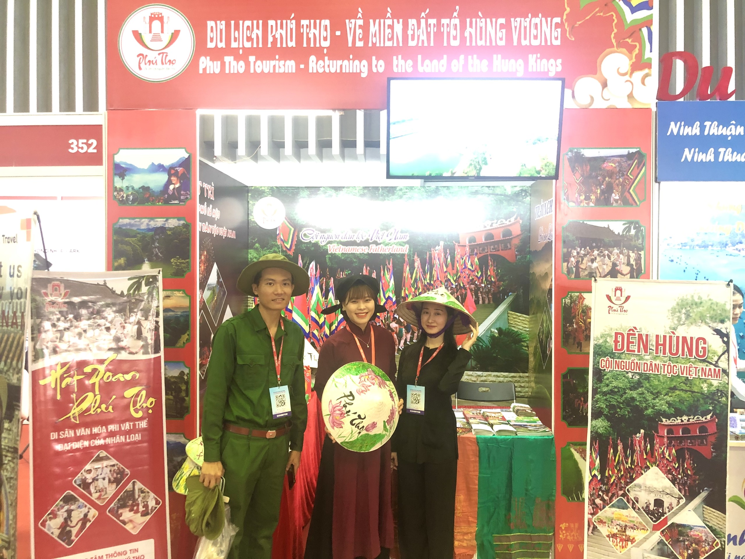 Phú Thọ tham gia quảng bá du lịch tại Hội chợ du lịch quốc tế thành phố Hồ Chí Minh lần thứ 17 năm 2023.