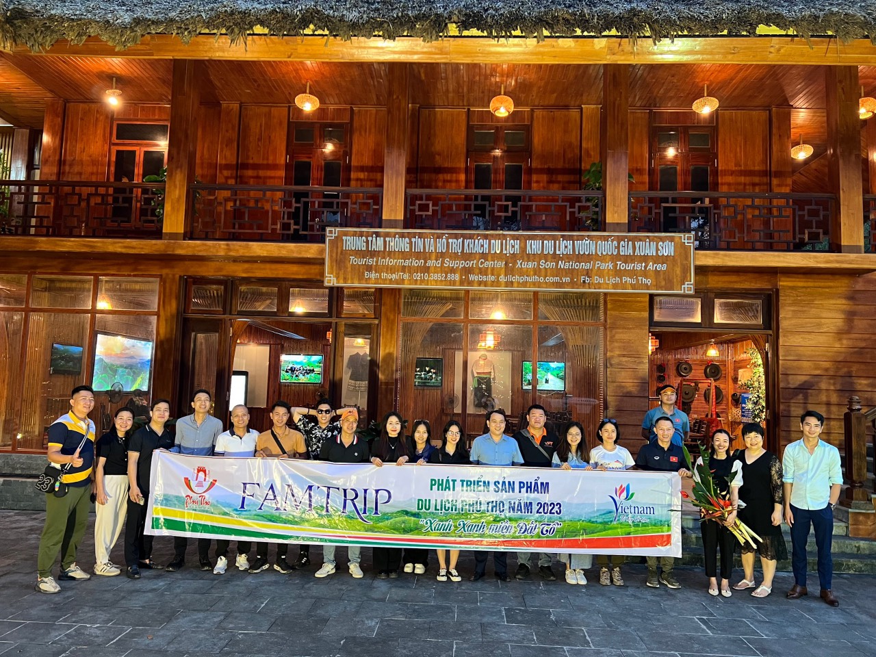 Chương trình Famtrip "Xanh xanh miền đất Tổ" khảo sát một số điểm du lịch tại Phú Thọ