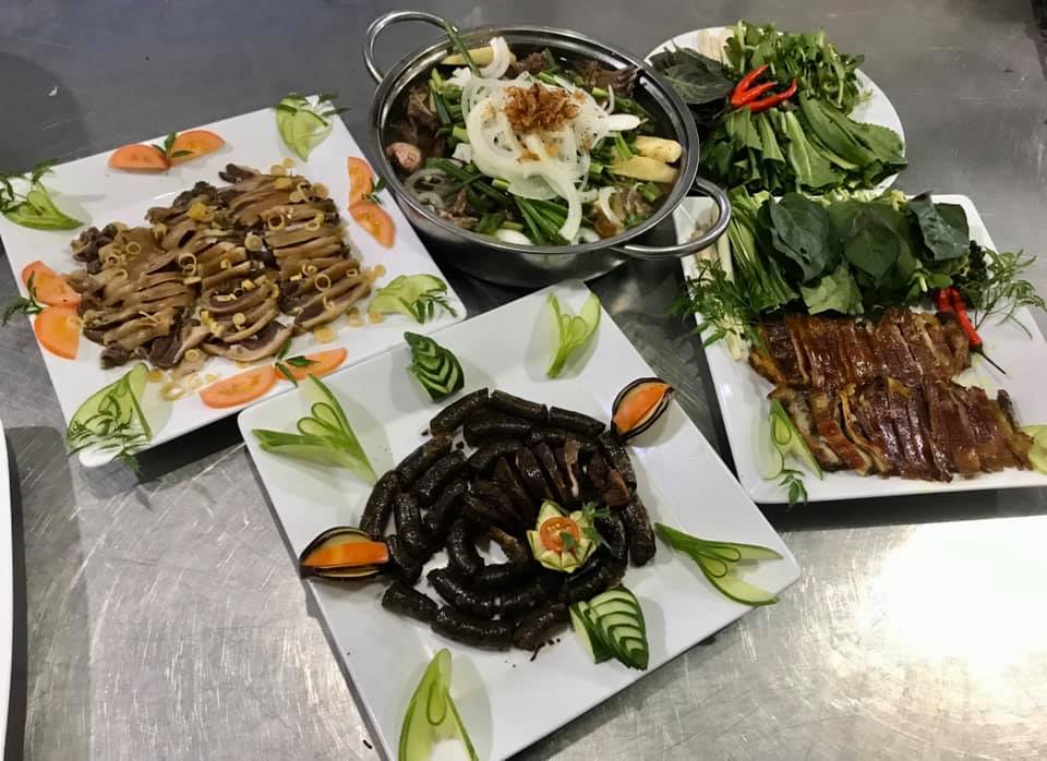 Chồn Hương Bốn món