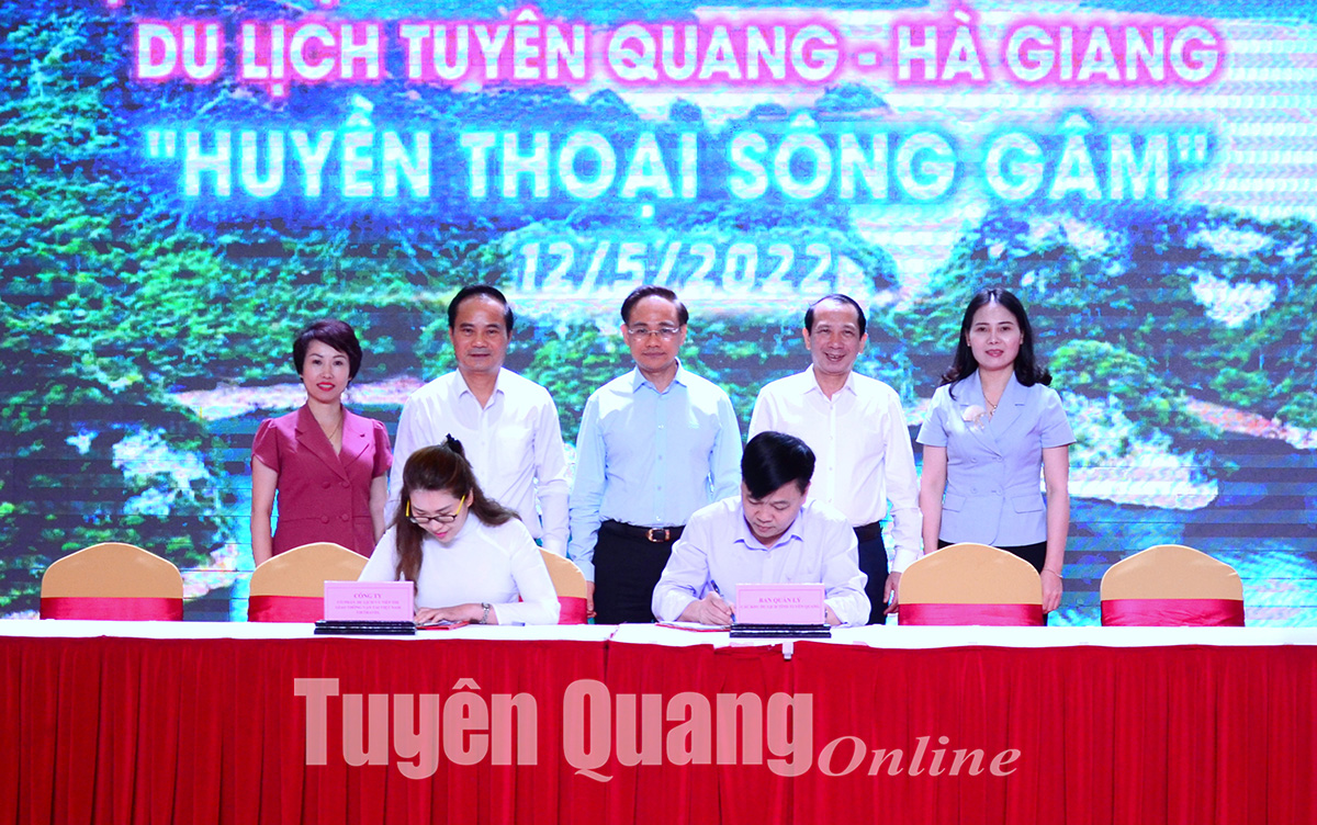 Linking cooperation, developing tourism products Tuyen Quang - Ha Giang