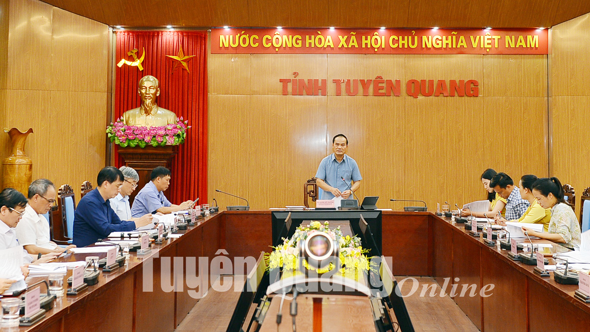 Deploying the plan to organize the Ceremony to receive the Then Registration Certificate and Thanh Tuyen Festival in 2022