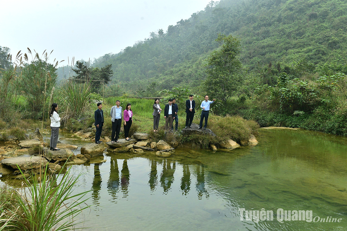 Chiem Hoa needs to focus on developing Ban Ba waterfall tourism associated with community tourism