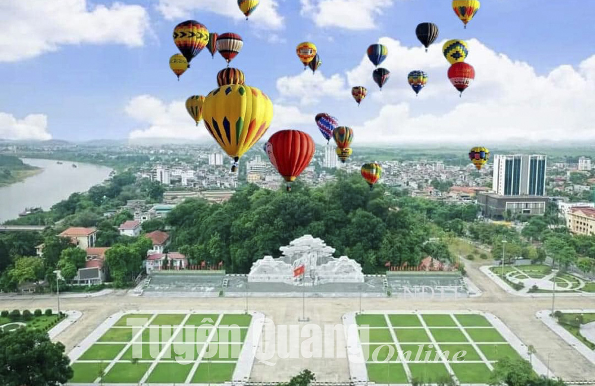 Kế hoạch tổ chức Chương trình khai mạc Năm du lịch và Lễ hội khinh khí cầu quốc tế lần thứ I  - năm 2022 tại Tuyên Quang