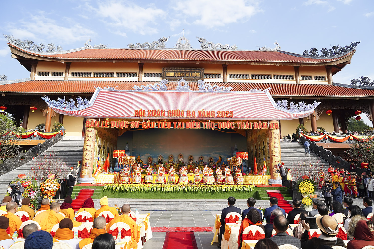 Lễ khai hội xuân chùa Ba Vàng năm Quý Mão 2023