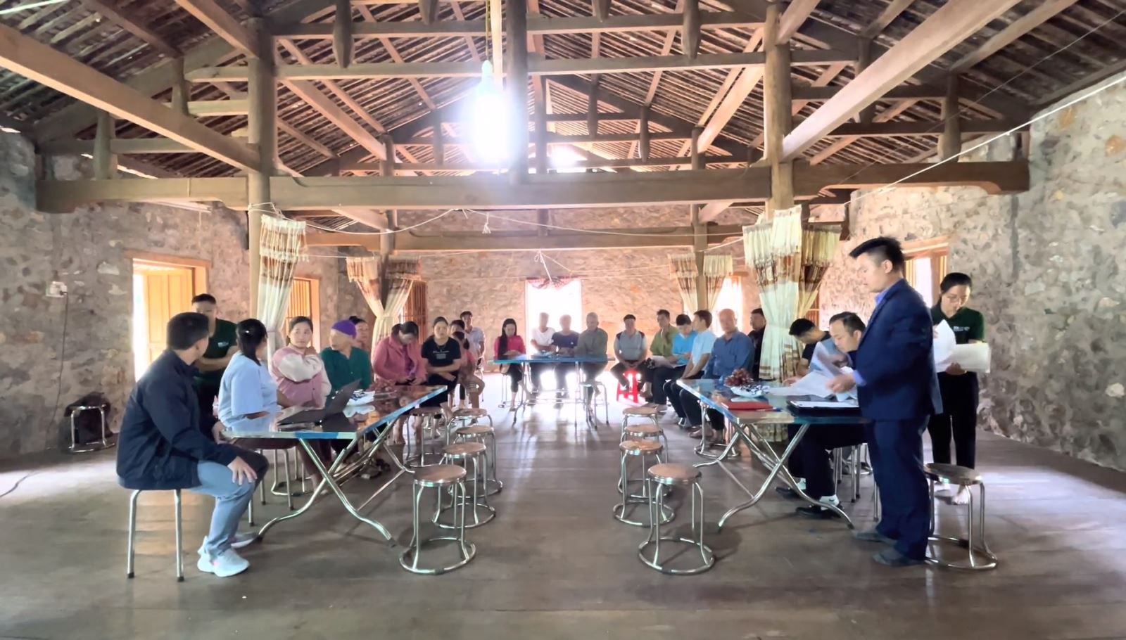 Thành lập Ban giám sát phát triển du lịch cộng đồng làng đá Khuổi Ky (Trùng Khánh)
