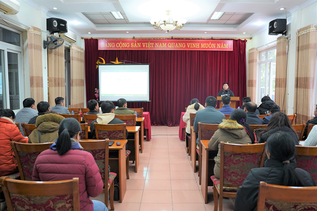 Tập huấn nâng cao năng lực cho cộng đồng dân cư và đối tác Công viên địa chất Non nước Cao Bằng