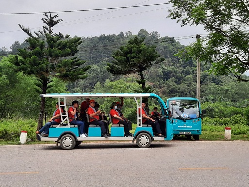 Dịch vụ xe điện du lịch tại Cao Bằng