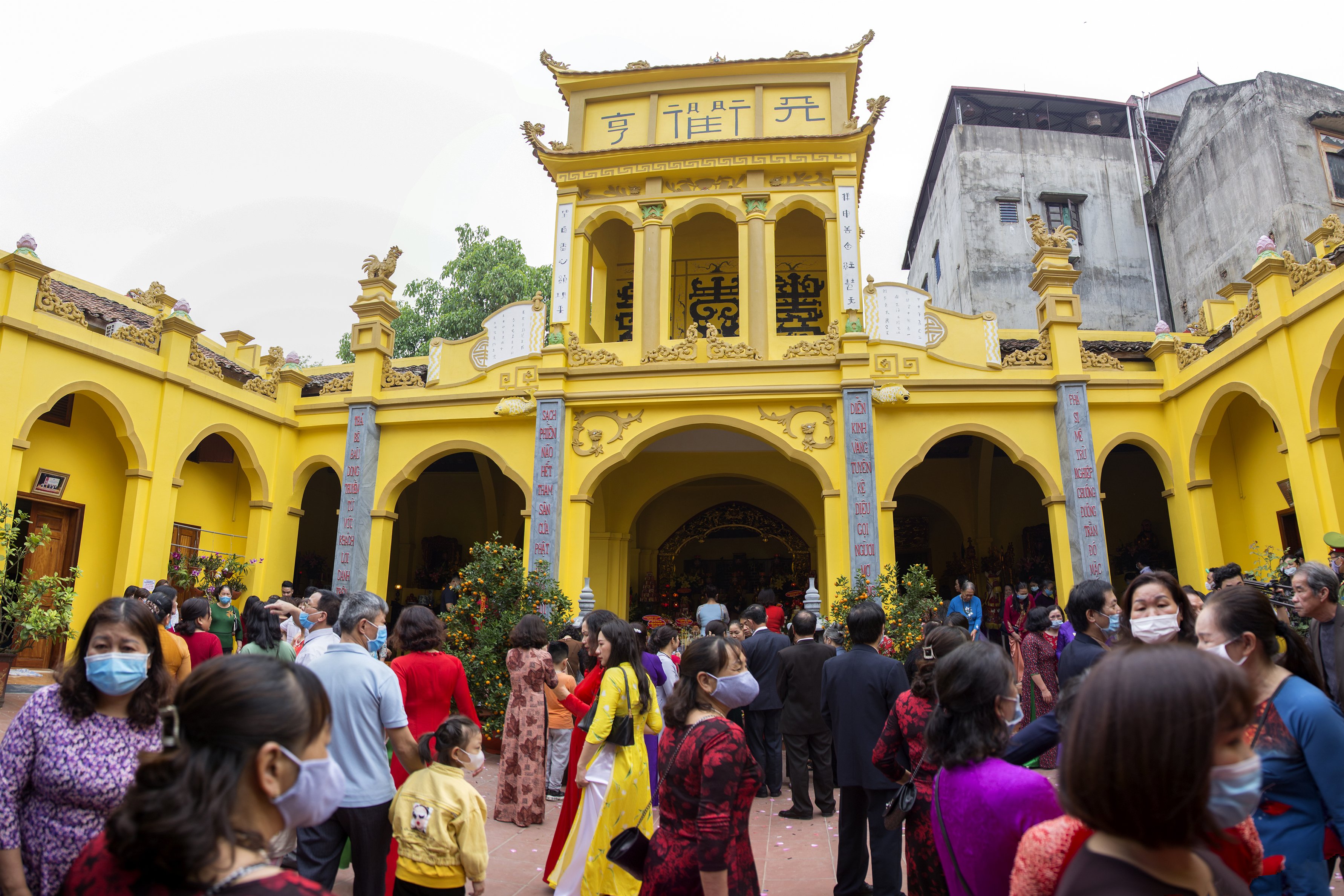 Chùa Phố Cũ - ngôi chùa mang phong cách kiến trúc nghệ thuật thời Nguyễn