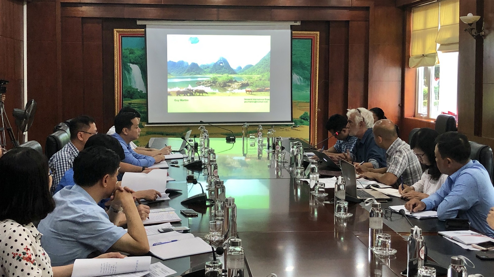 UBND tỉnh: Đánh giá khảo sát CVĐC Toàn cầu UNESCO Non nước Cao Bằng