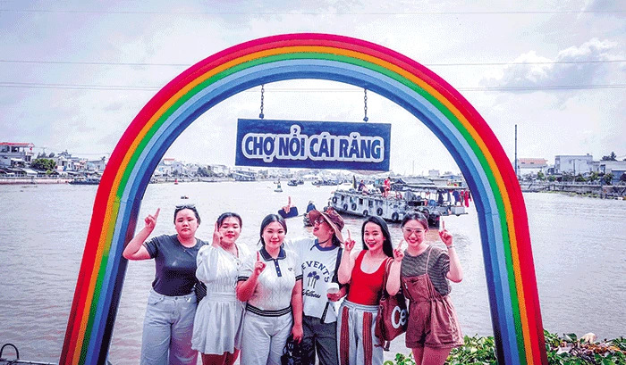 Nghề quê ở Chợ nổi Cái Răng 