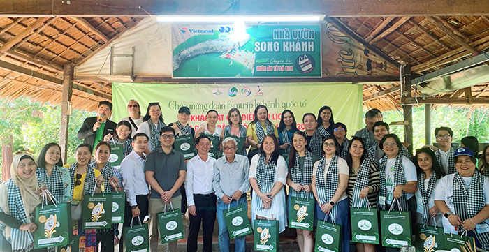 Cần Thơ đón đoàn famtrip quốc tế 