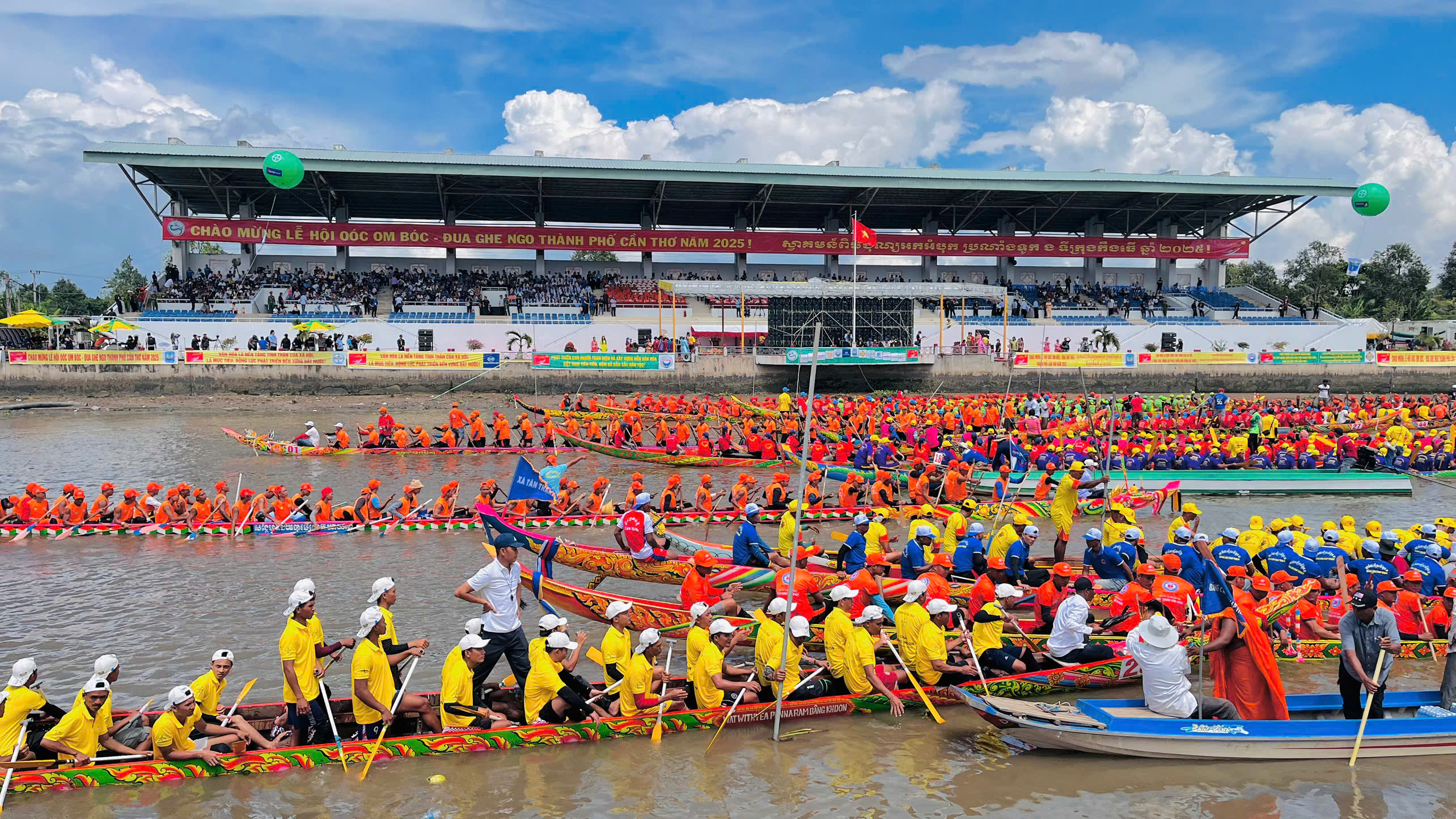 Lễ hội Óoc Om Bóc - Đua ghe Ngo thành phố Cần Thơ năm 2025: Lan tỏa bản sắc văn hóa Khmer và quảng bá du lịch địa phương