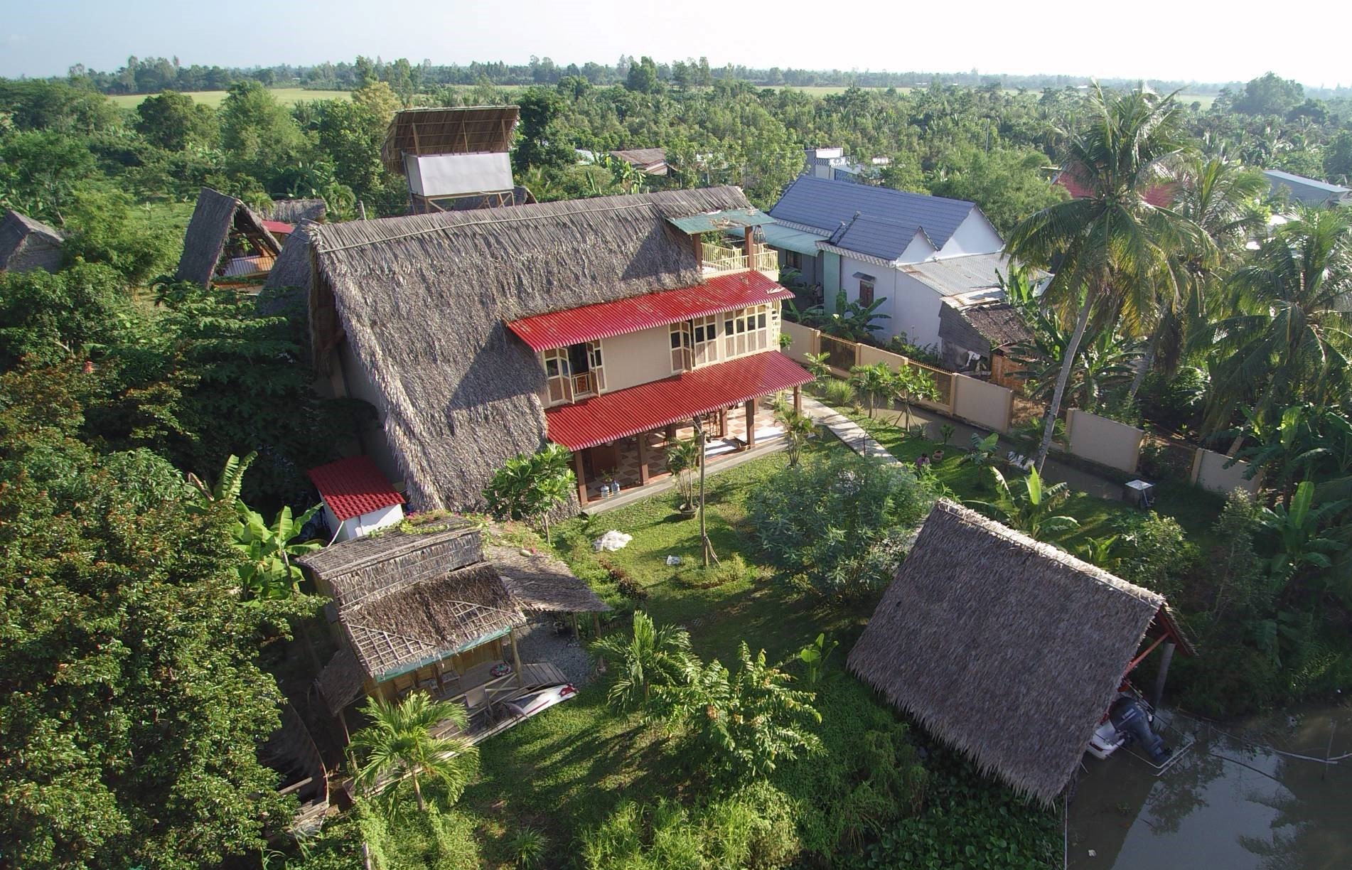 Trang trại nghỉ dưỡng Mekong Delta Ricefield Lodge