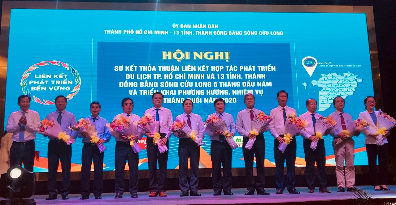 Hội nghị sơ kết về liên kết hợp tác phát triển du lịch Thành phố Hồ Chí Minh và 13 tỉnh, thành Đồng bằng sông Cửu Long năm 2020