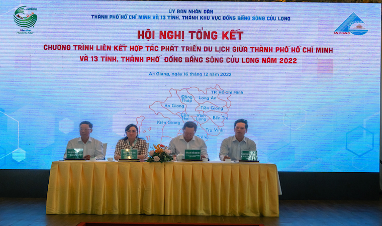 Tổng kết liên kết hợp  tác phát triển du lịch giữa Tp. Hồ Chí Minh và  13 tỉnh, thành ĐBSCL năm 2023